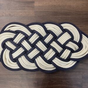 Alaska Rug Co Rope Doormat for Boat or Nautical Themed House